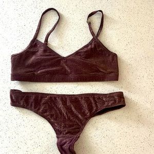 Mina Storm xs bra and thong set